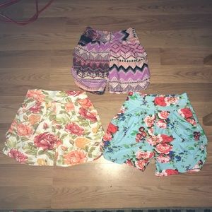 Soft beachy Shorts one size
